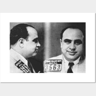 Al Capone Mugshot Posters and Art